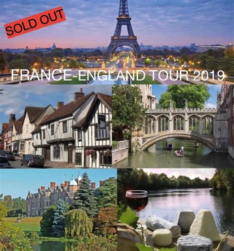 england and france tours